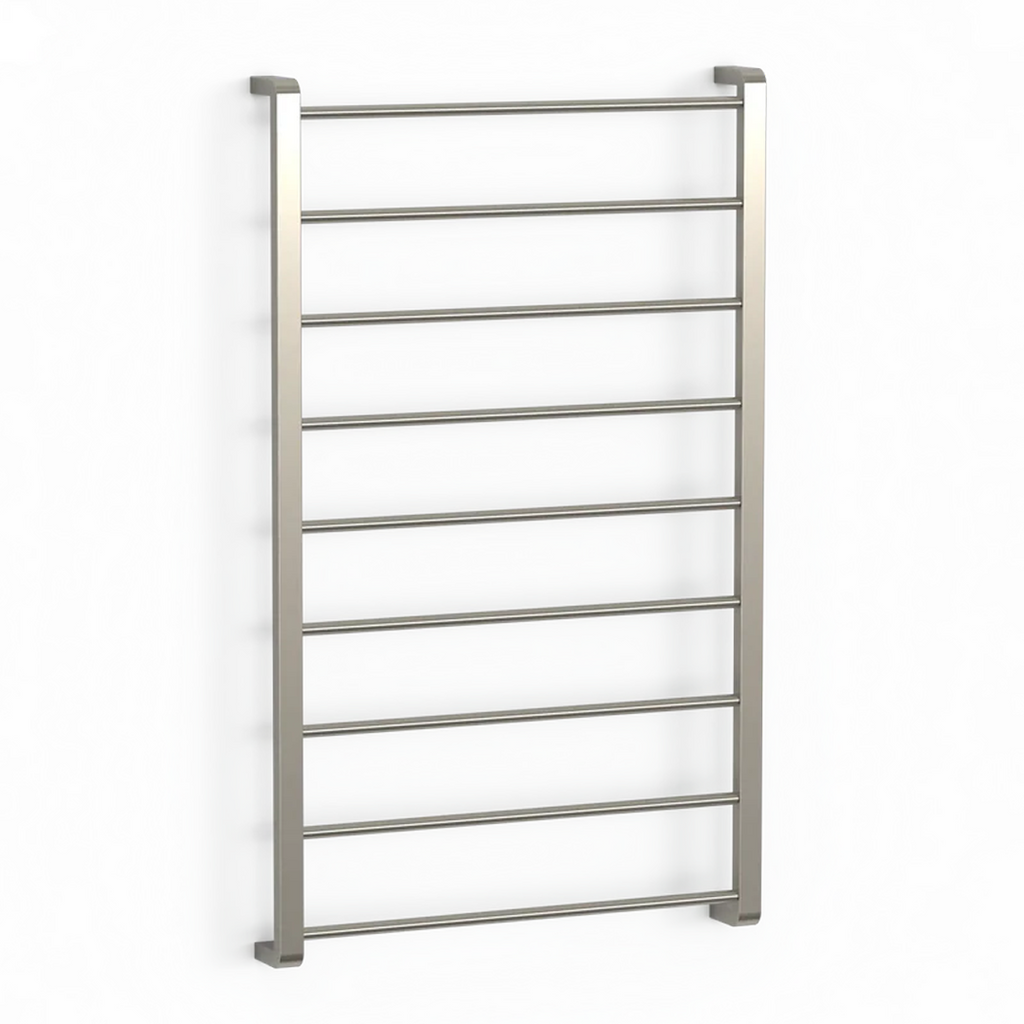 Avenir Therm 24V Heated Towel Ladder 130 x 75 - Brushed Stainless Steel - TLH9-130x75-LV_BS