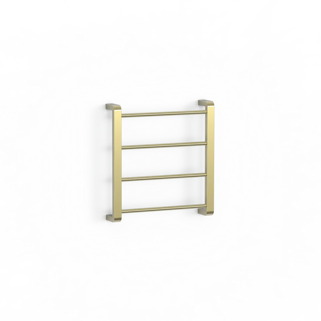 Avenir Therm 24V Heated Towel Ladder 55 x 48 - PVD Brushed Gold - TLH9-55x48-LV_BG