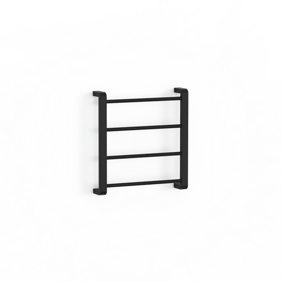 Avenir Therm 24V Heated Towel Ladder 55 x 48 - Matte Black - TLH9-55x48-LV_MB