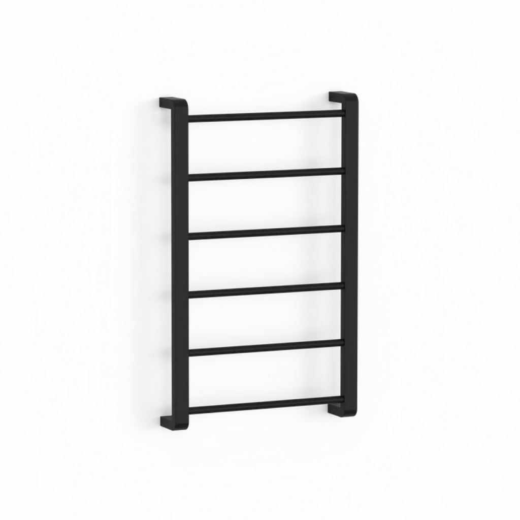 Avenir Therm 24V Heated Towel Ladder 85 x 48 - Matte Black - TLH9-85x48-LV_MB