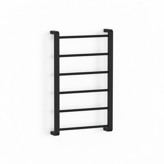 Avenir Therm 24V Heated Towel Ladder 85 x 48 - Matte Black - TLH9-85x48-LV_MB