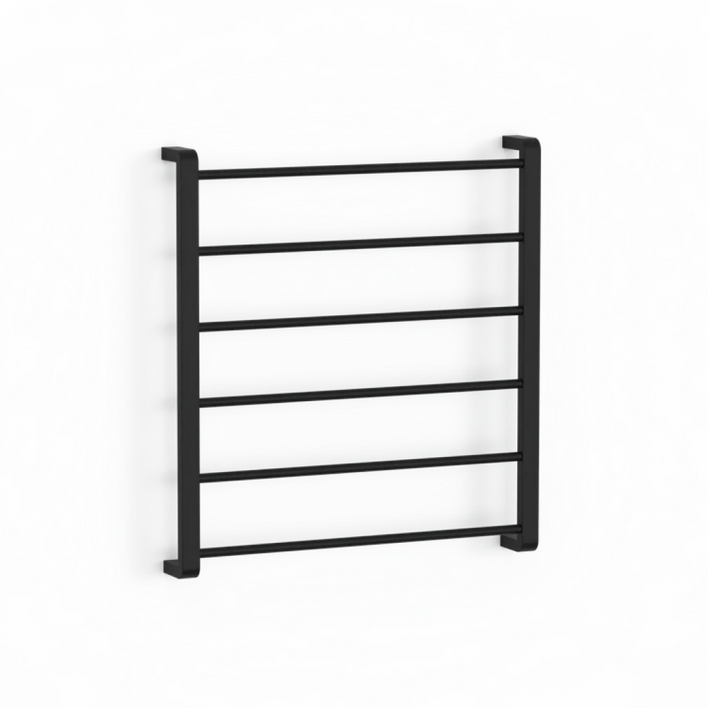 Avenir Therm 24V Heated Towel Ladder 85 x 75 - Matte Black - TLH9-85x75-LV_MB