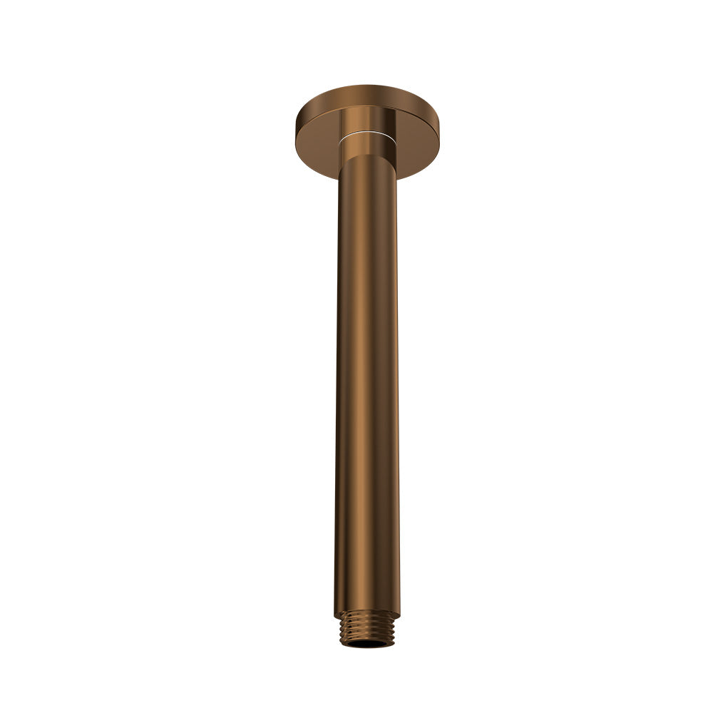Parisi Tondo Ceiling Shower Arm 200mm - Matte Bronze - TO.SA.1C.48
