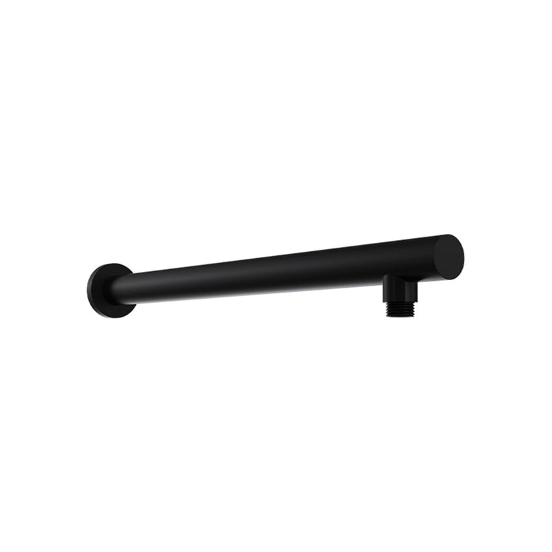 Parisi Tondo Wall Shower Arm 440mm - Matte Black