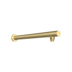 Parisi Tondo Wall Shower Arm 440mm - Brushed Brass - TO.SA.1W.46