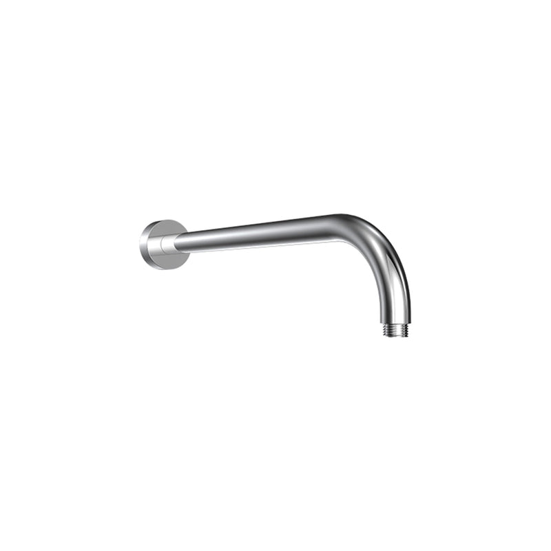 Parisi Tondo Curved Wall Shower Arm 440mm - Chrome
