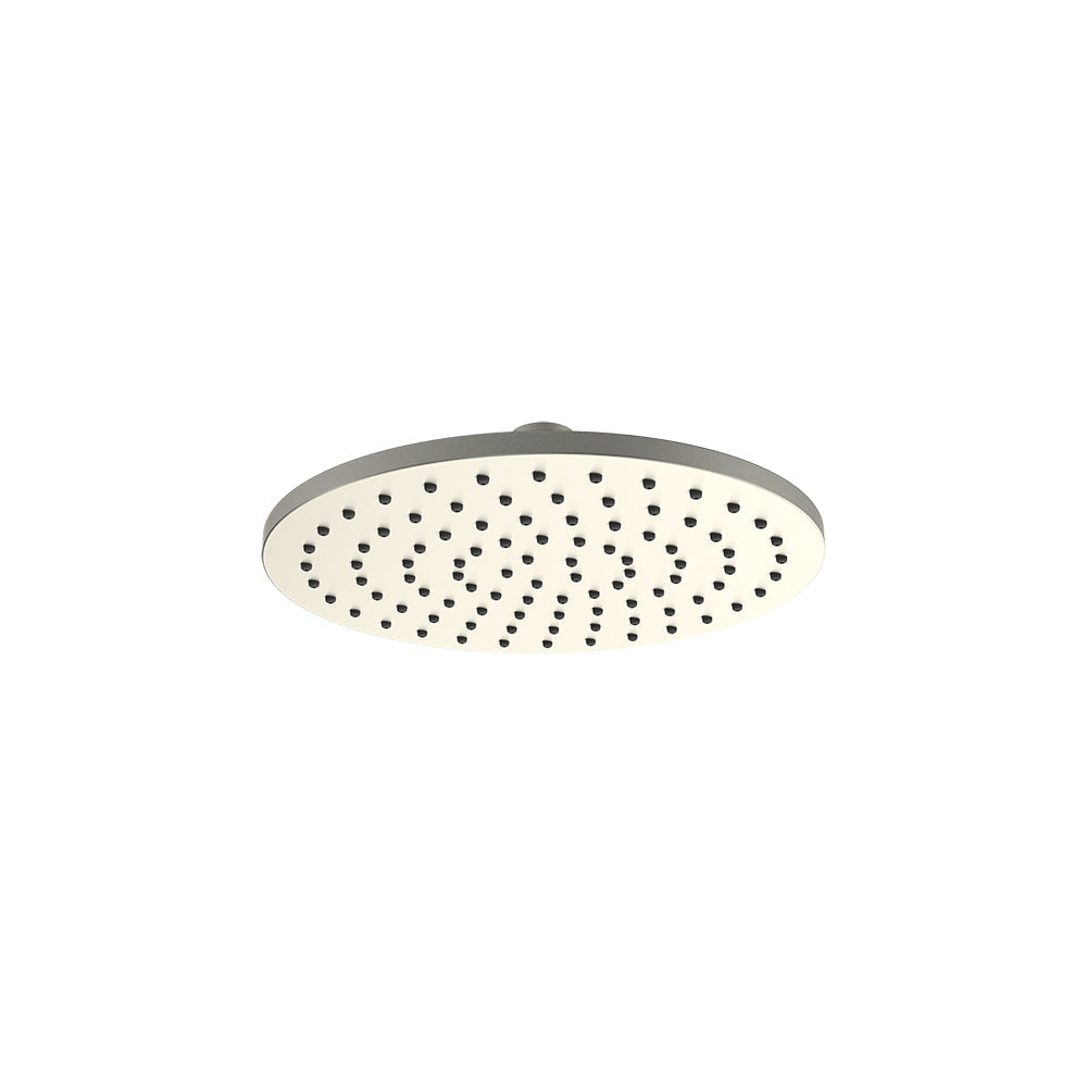 Parisi Tondo Round Shower Head 200mm (Brass) - Brushed Nickel - TO.SH.B200.41
