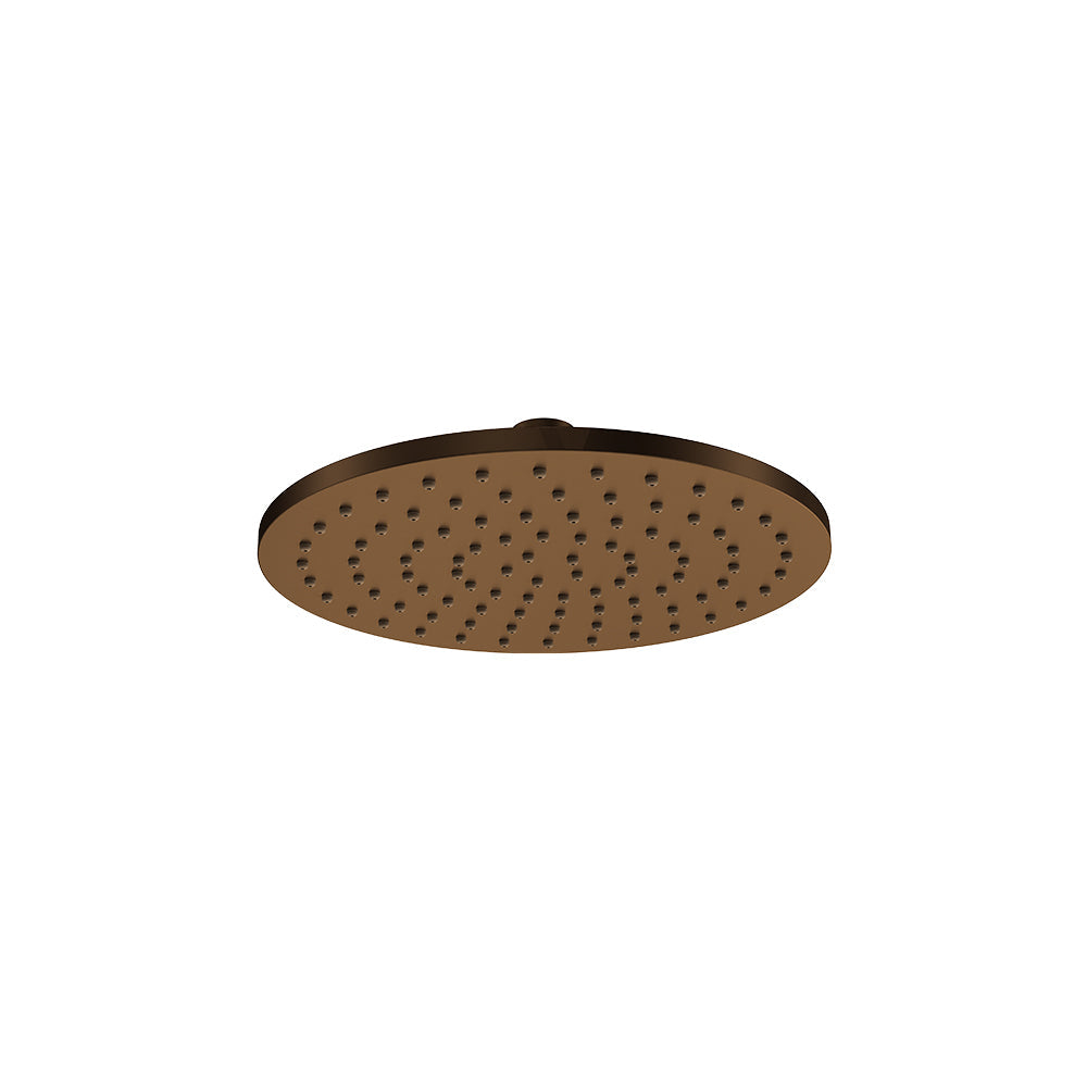 Parisi Tondo Round Shower Head 200mm (Brass) - Matte Bronze - TO.SH.B200.48