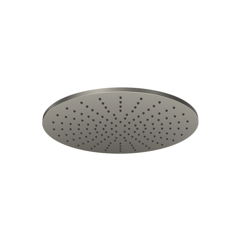 Parisi Tondo Round Shower Head 300mm (Brass) - Brushed Nickel - TO.SH.B300.41