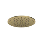 Parisi Tondo Round Shower Head 300mm (Brass) - Brushed Brass - TO.SH.B300.46