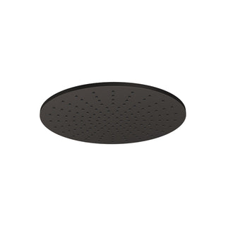Parisi Tondo Round Shower Head 300mm (Brass) - Matte Black - TO.SH.B300.02