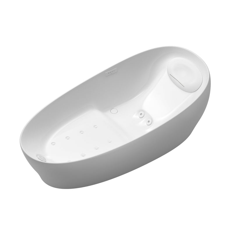 TOTO Galalato Freestanding Air-Jet Spa Bath PJYD2200PWE