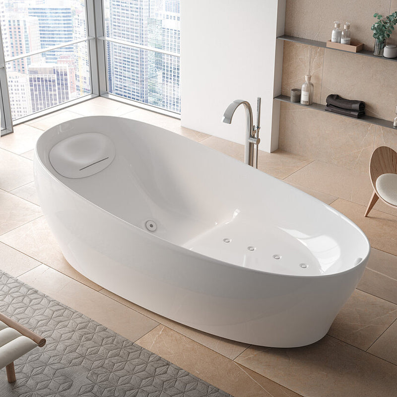 TOTO Galalato Freestanding Air-Jet Spa Bath PJYD2200PWE