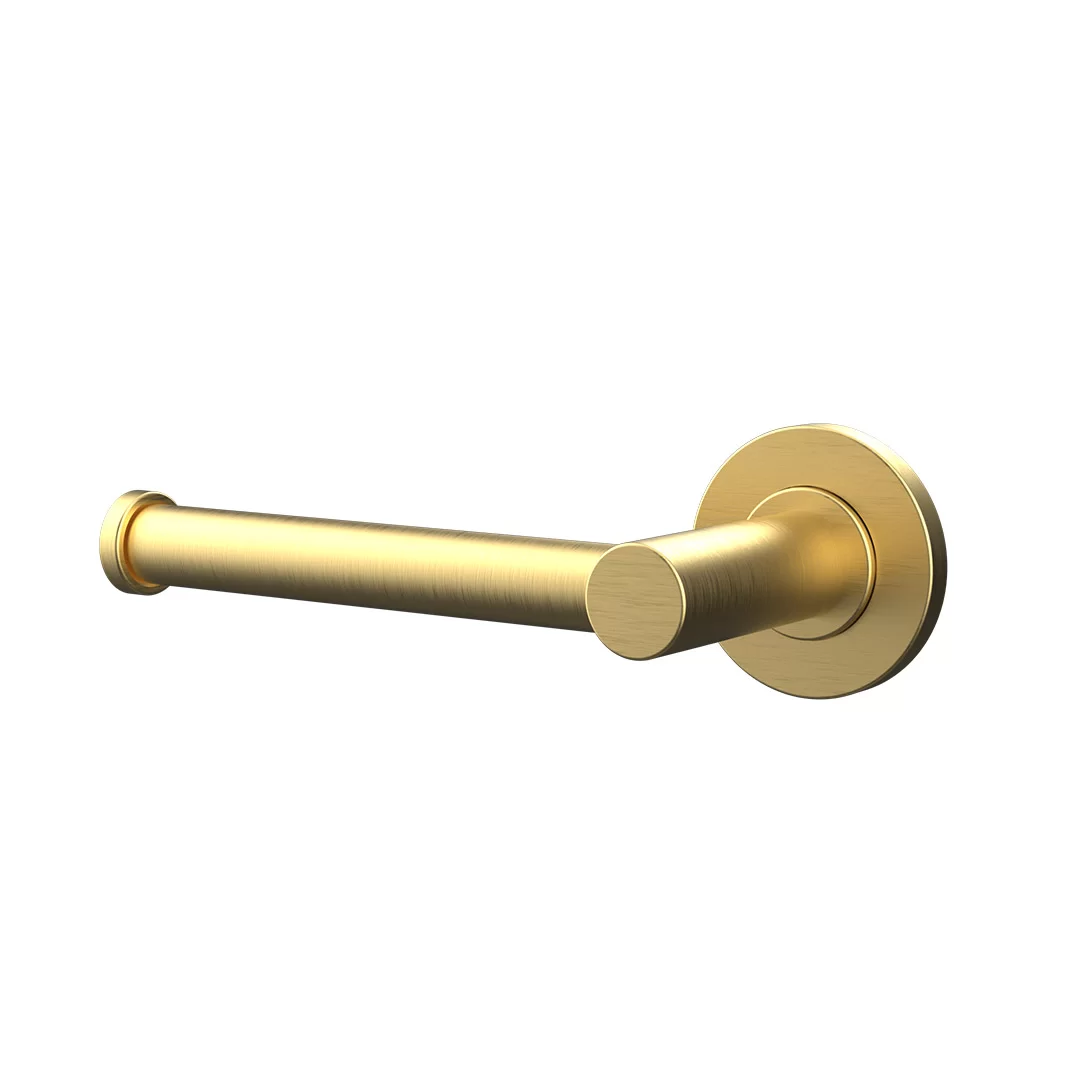 Master Rail Toilet Roll Holder - Brushed Gold TRH-BG