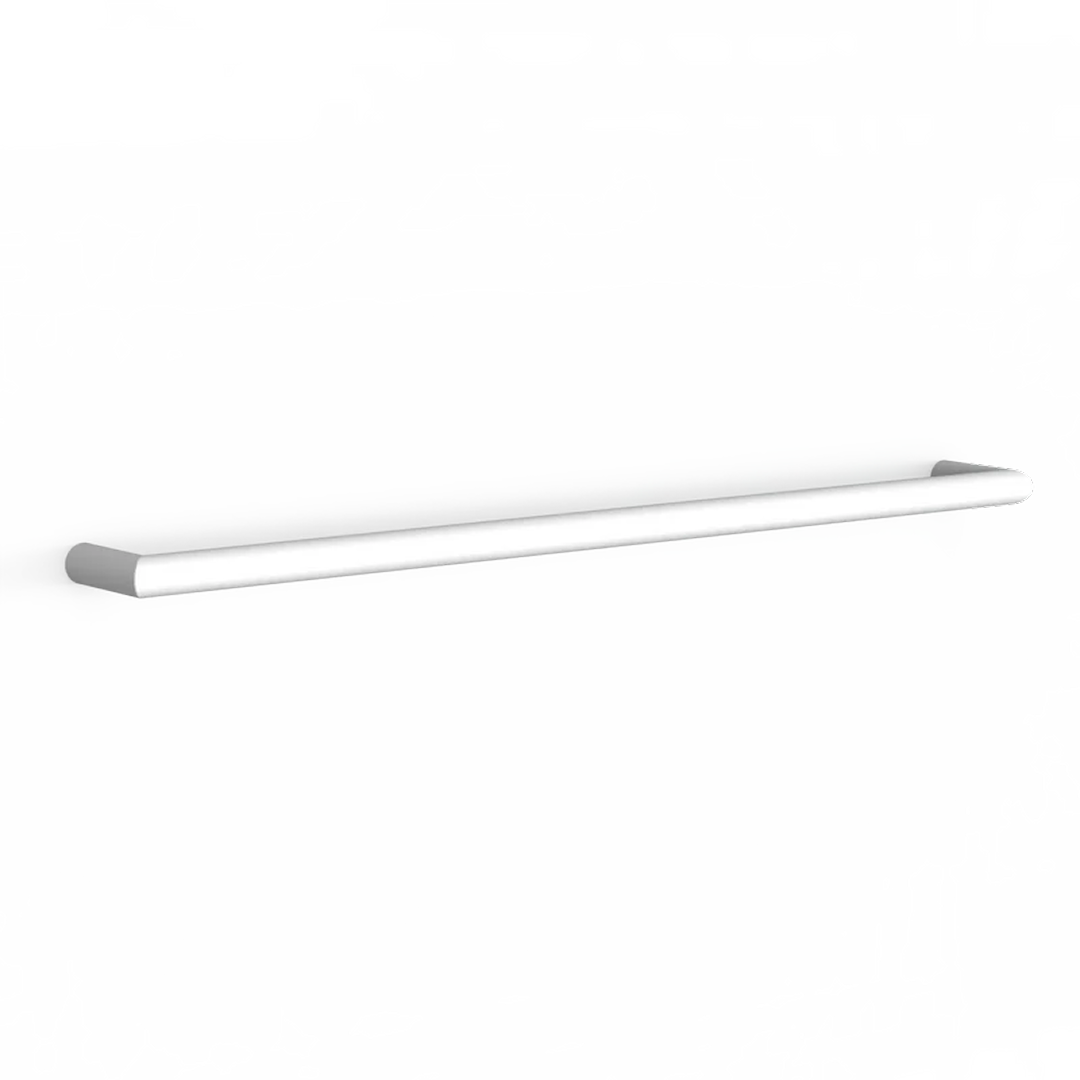 Avenir Solo 24V 85cm Single Heated Towel Rail - Matte White - TRH1-85_MW