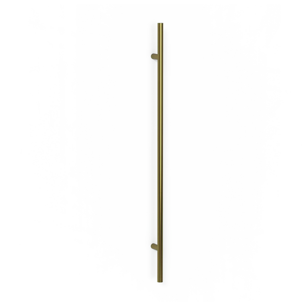Avenir Pura 24V 115cm Heated Towel Rail - PVD Brushed Gold - TRH10-115_BG