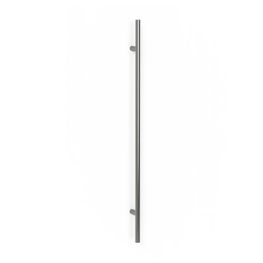Avenir Pura 24V 115cm Heated Towel Rail & 24V Transformer - Brushed Stainless Steel - TRH10-115_BS + TRTR100-24V + TRCF-S
