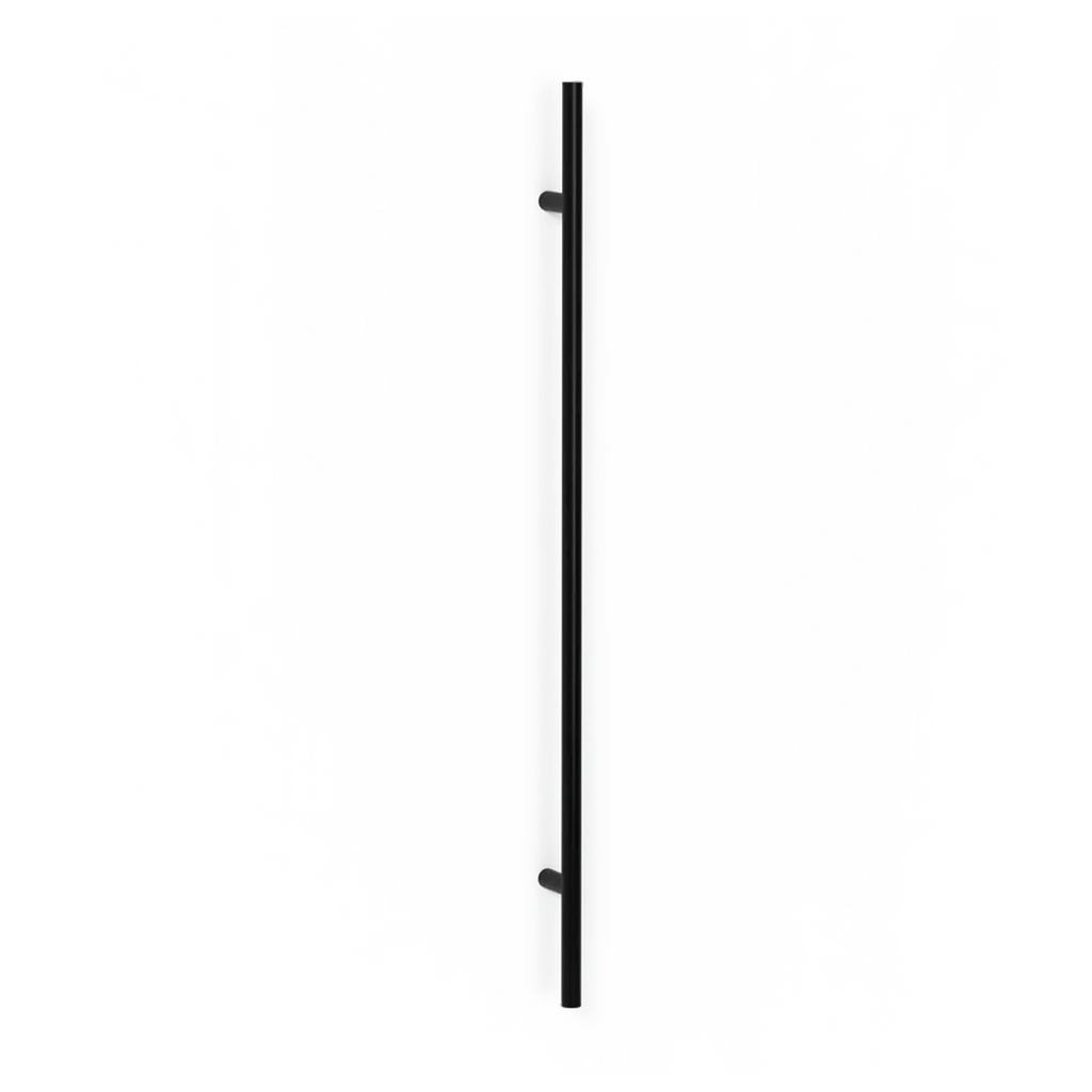 Avenir Pura 24V 115cm Heated Towel Rail - Matte Black - TRH10-115_MB