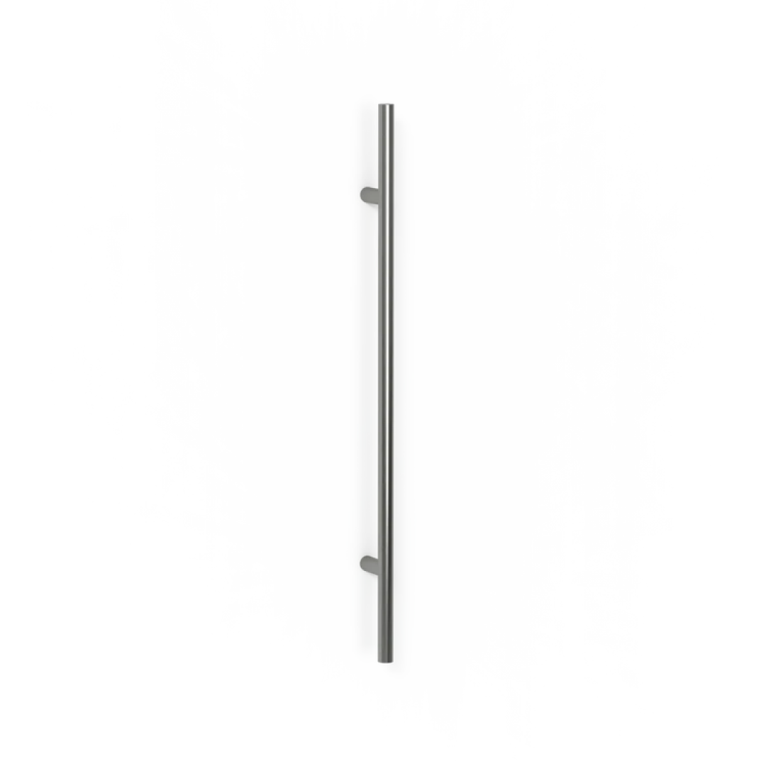Avenir Pura 24V 90cm Heated Towel Rail - Brushed Stainless Steel - TRH10-90_BS