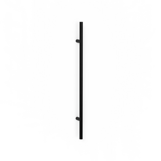 Avenir Pura 24V 90cm Heated Towel Rail - Matte Black - TRH10-90_MB