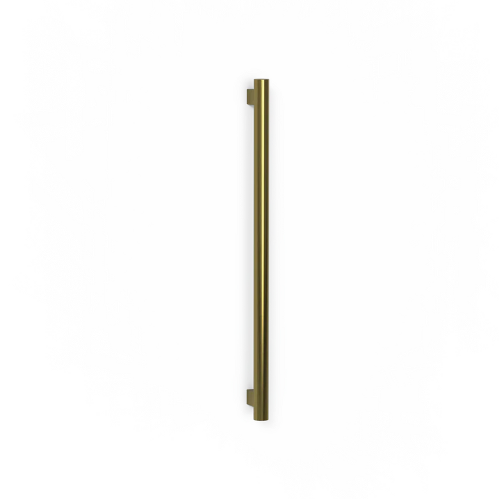 Avenir Grab 24V 90cm Vertical Heated Towel Rail - PVD Brushed Gold - TRH6-90_BG