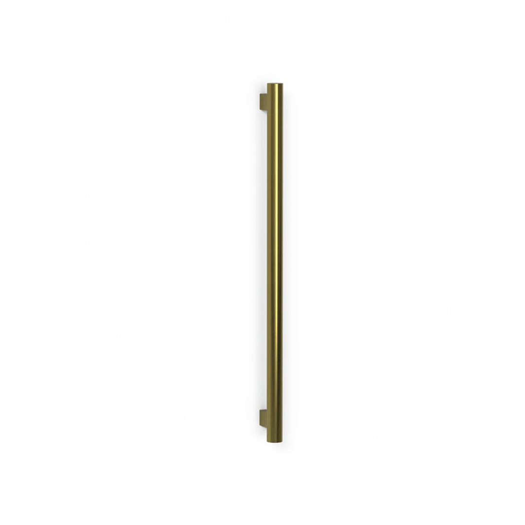 Avenir Grab 24V 90cm Vertical Heated Towel Rail - PVD Brushed Gold - TRH6-90_BG
