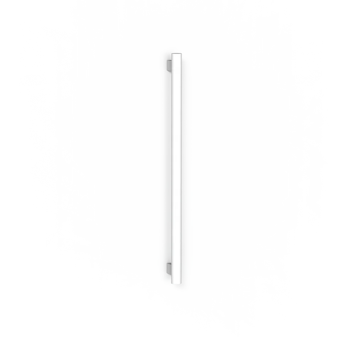 Avenir Grab 24V 90cm Vertical Heated Towel Rail - Matte White - TRH6-90_MW