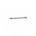Avenir Classic 24V 65cm Single Horizontal Heated Towel Rail - Brushed Nickel - TRH8-65_BN