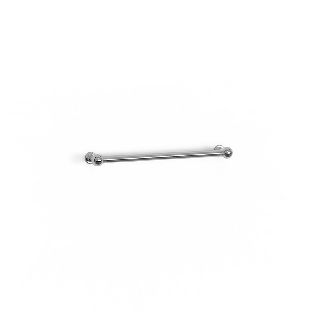 Avenir Classic 24V 65cm Single Horizontal Heated Towel Rail - Mirror Chrome - TRH8-65_CR