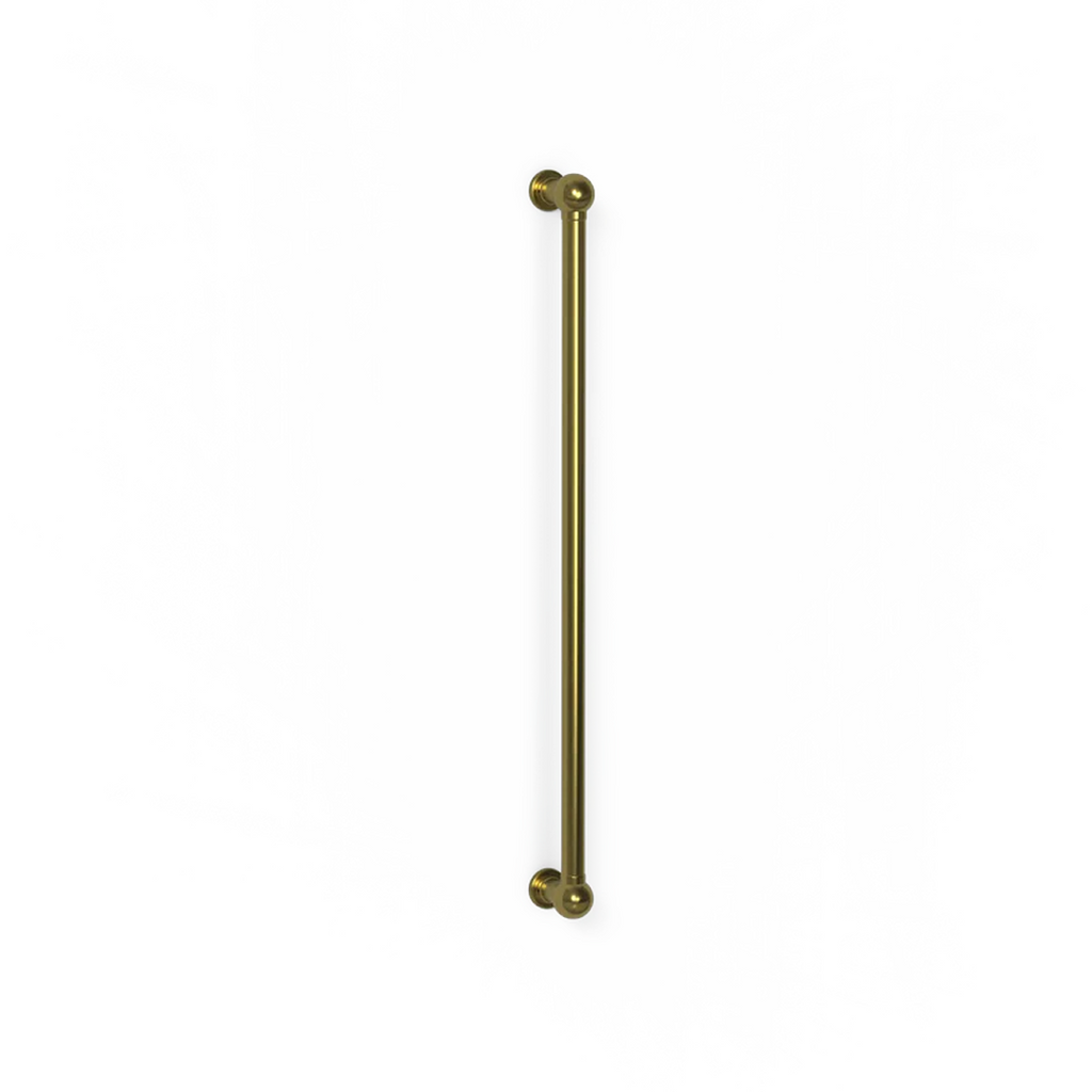 Avenir Classic 24V 90cm Vertical Heated Towel Rail - PVD Brushed Gold - TRH8-90_BG