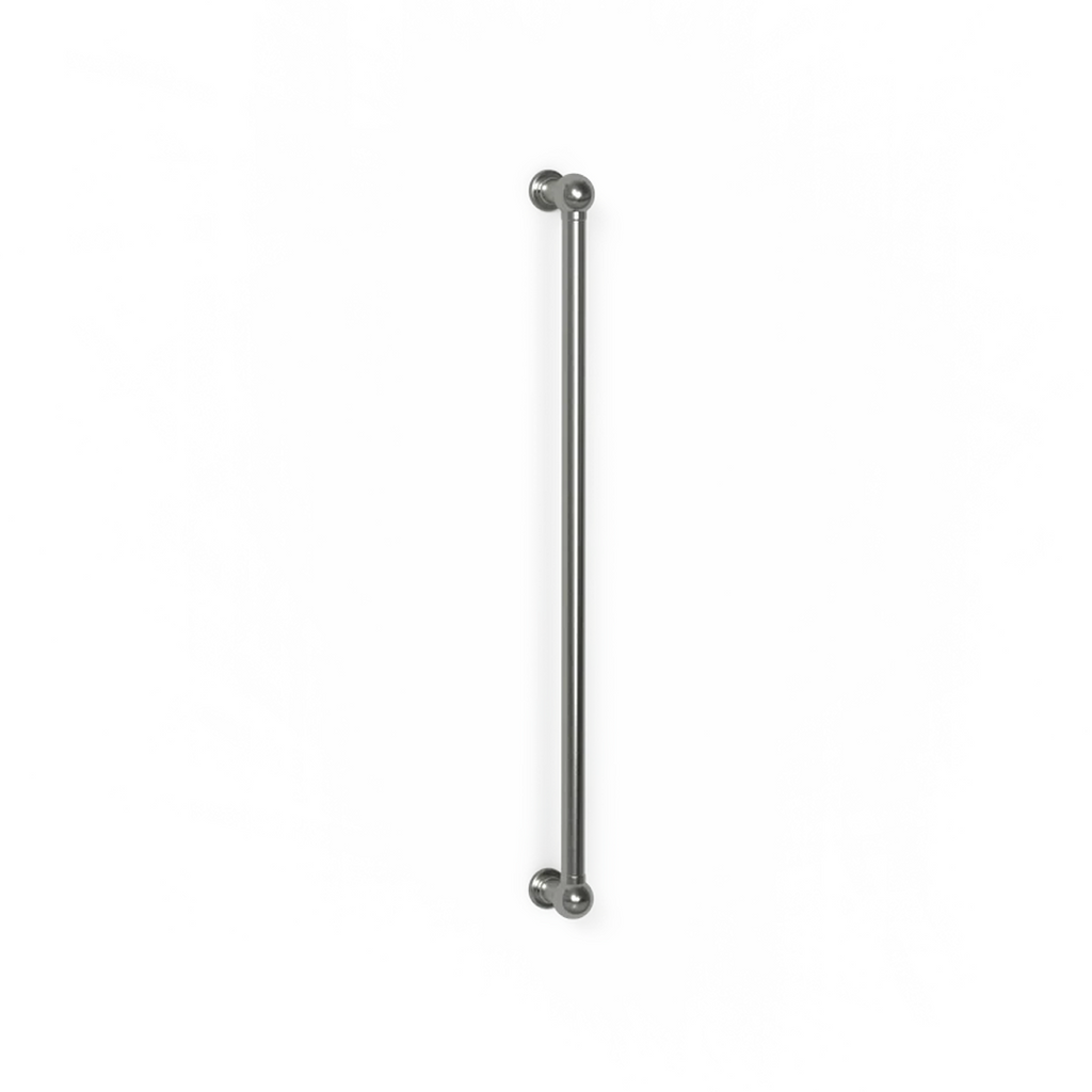 Avenir Classic 24V 90cm Vertical Heated Towel Rail - Brushed Nickel - TRH8-90_BN