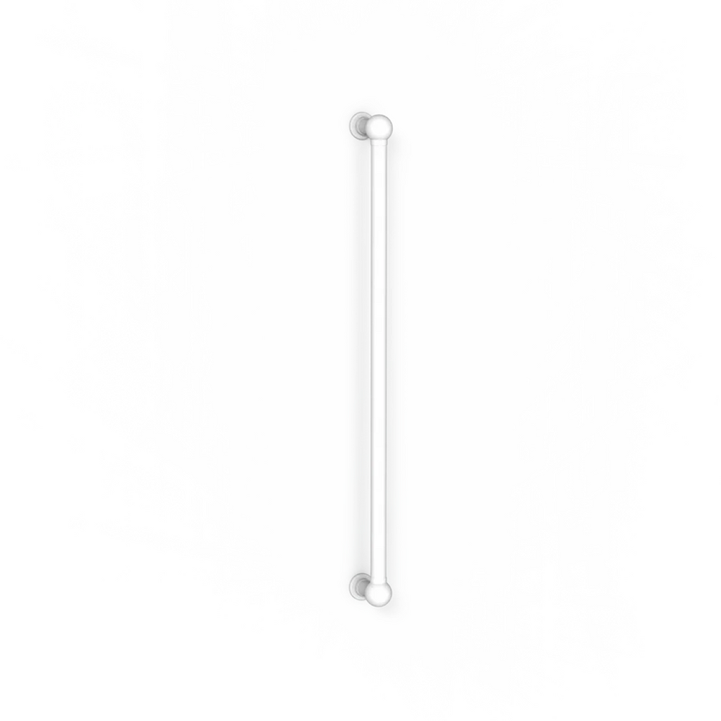 Avenir Classic 24V 90cm Vertical Heated Towel Rail - Matte White - TRH8-90_MW