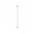 Avenir Classic 24V 90cm Vertical Heated Towel Rail with Robe Hook - Matte White - TRH8RH-90_MW