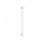 Avenir Classic 24V 90cm Vertical Heated Towel Rail with Robe Hook - Matte White - TRH8RH-90_MW