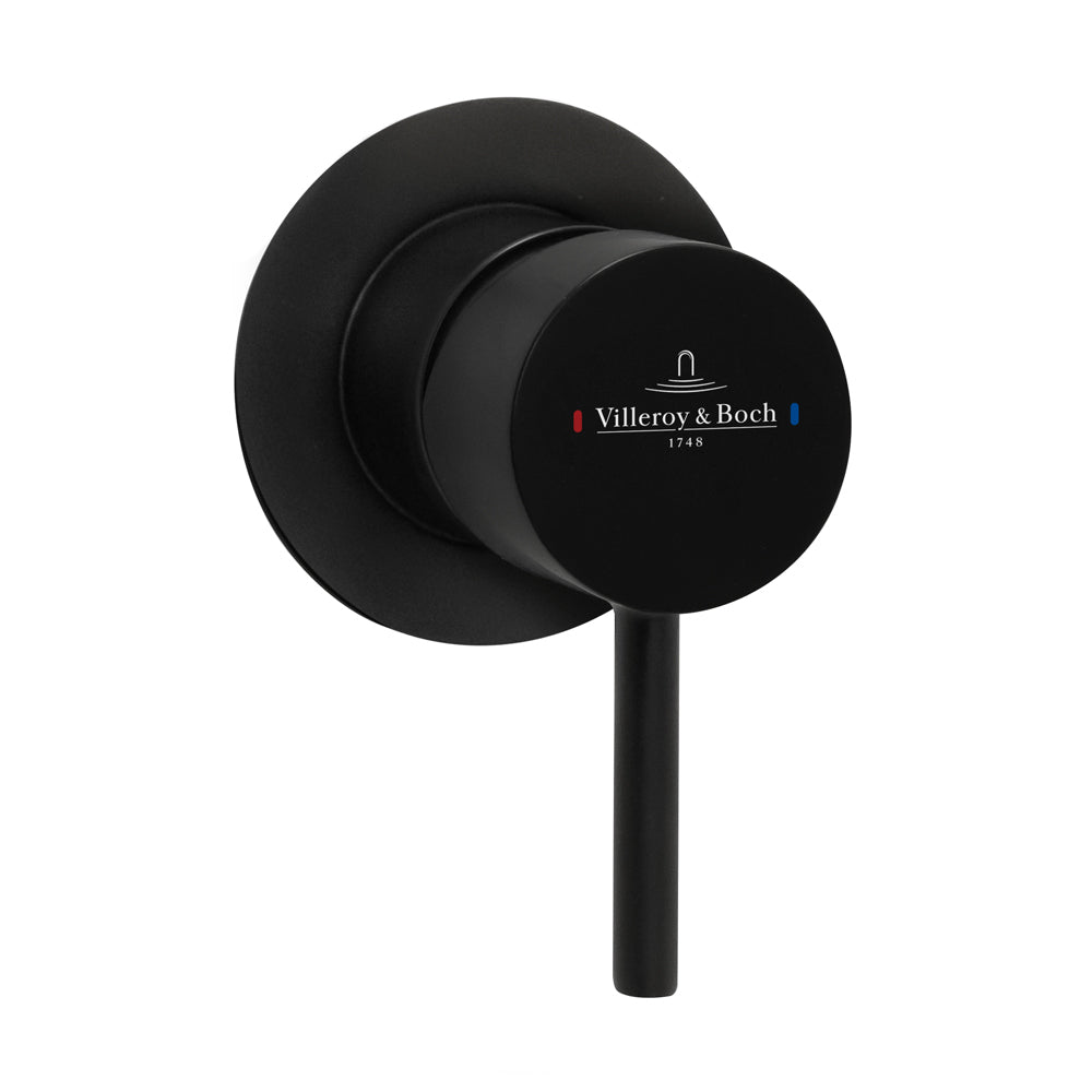 Villeroy & Boch Vita Shower Mixer Trim - Matte Black - TVS11195XB