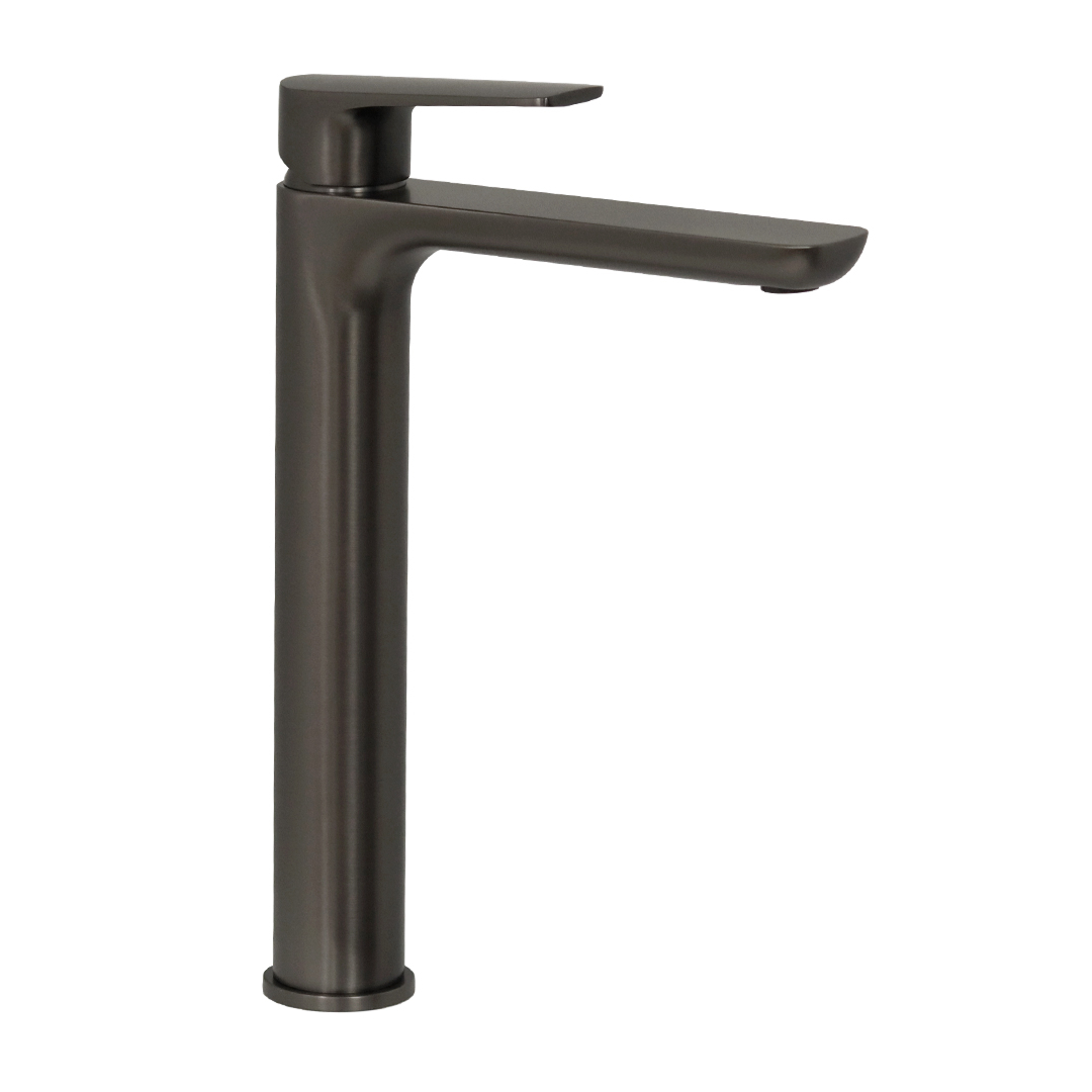 Villeroy & Boch O.Novo Style Vessel Basin Mixer - Gun Metal