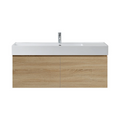 Parisi Rocki Twenty 1200 Wall Mounted Cabinet 1TH - Left Basin Position - Sahara - TW-R-1201L-SH