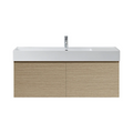Parisi Rocki Twenty 1200 Wall Mounted Cabinet 1TH - Left Basin Position - Sand Plus - TW-R-1201L-SP