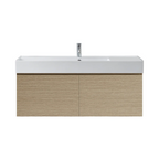 Parisi Rocki Twenty 1200 Wall Mounted Cabinet 1TH - Left Basin Position - Sand Plus - TW-R-1201L-SP