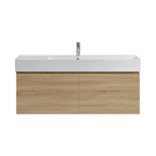 Parisi Rocki Twenty 1200 Wall Mounted Cabinet with Right Bowl Top 1TH - Right Basin Position - Sahara - TW-R-1201R-SH