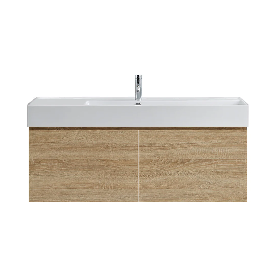 Parisi Rocki Twenty 1200 Wall Mounted Cabinet with Right Bowl Top 1TH - Right Basin Position - Sahara - TW-R-1201R-SH