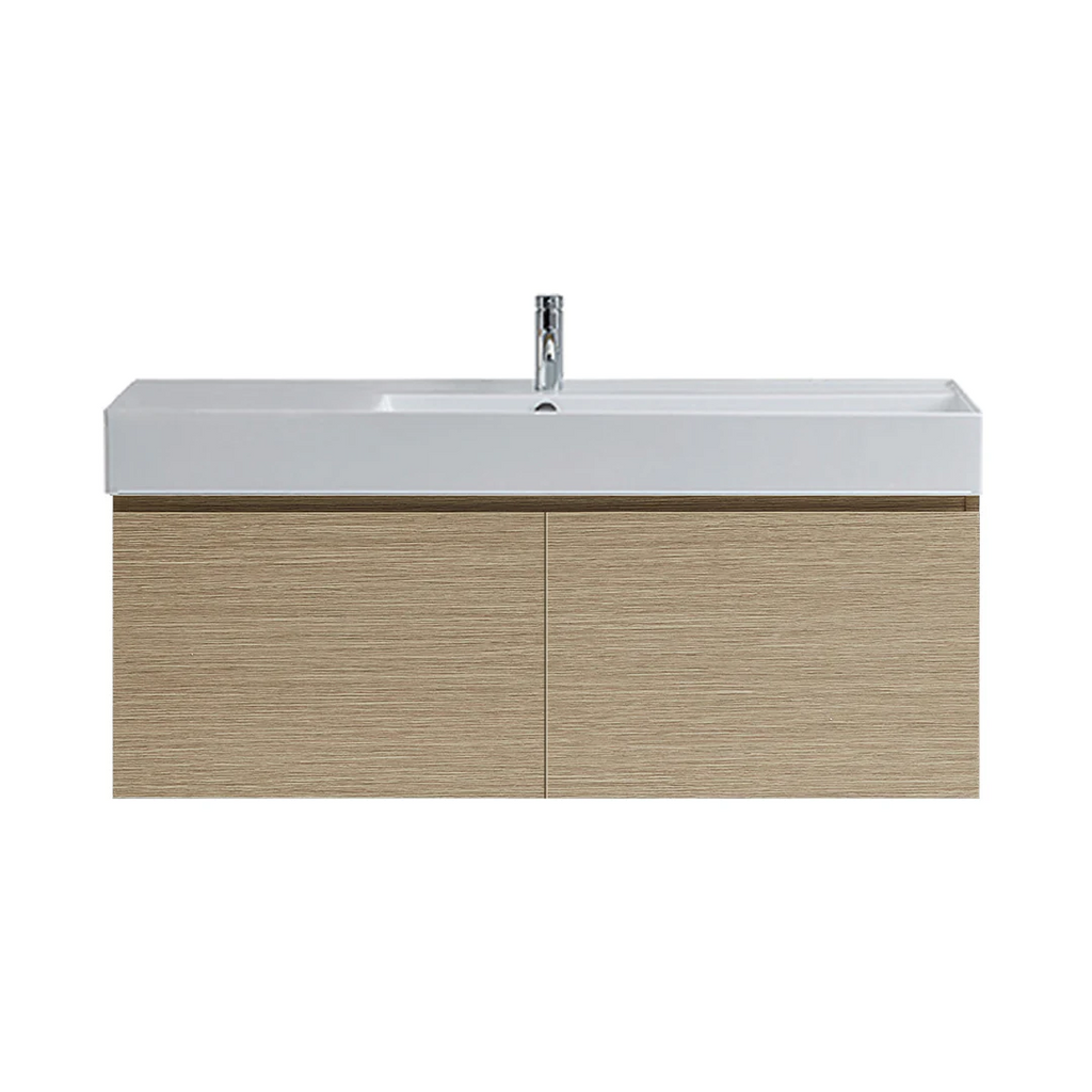 Parisi Rocki Twenty 1200 Wall Mounted Cabinet with Right Bowl Top 1TH - Right Basin Position - Sand Plus - TW-R-1201R-SP