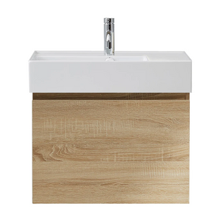 Parisi Rocki Twenty 600 Wall Mounted Cabinet with Right Bowl Top 1TH - Left Basin Position - Sahara - TW-R-601L-SH