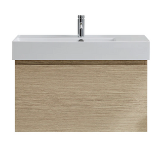 Parisi Rocki Twenty 800 Wall Mounted Cabinet 1TH - Left Basin Position - Sand Plus - TW-R-801L-SP