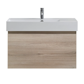 Parisi Rocki Twenty 800 Wall Mounted Cabinet 1TH - Left Basin Position - Sahara - TW-R-801L-SH