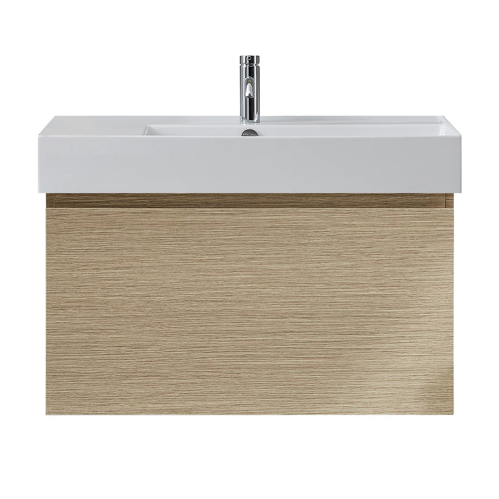 Parisi Rocki Twenty 800 Wall Mounted Cabinet with Right Bowl Top 1TH - Right Basin Position - Sand Plus - TW-R-801R-SP