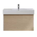 Parisi Rocki Twenty 800 Wall Mounted Cabinet with Right Bowl Top 1TH - Right Basin Position - Sand Plus - TW-R-801R-SP