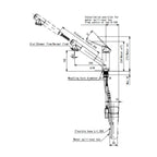 Taqua T-3 Pull Out Filtered Sink Mixer - Chrome - JY181MA