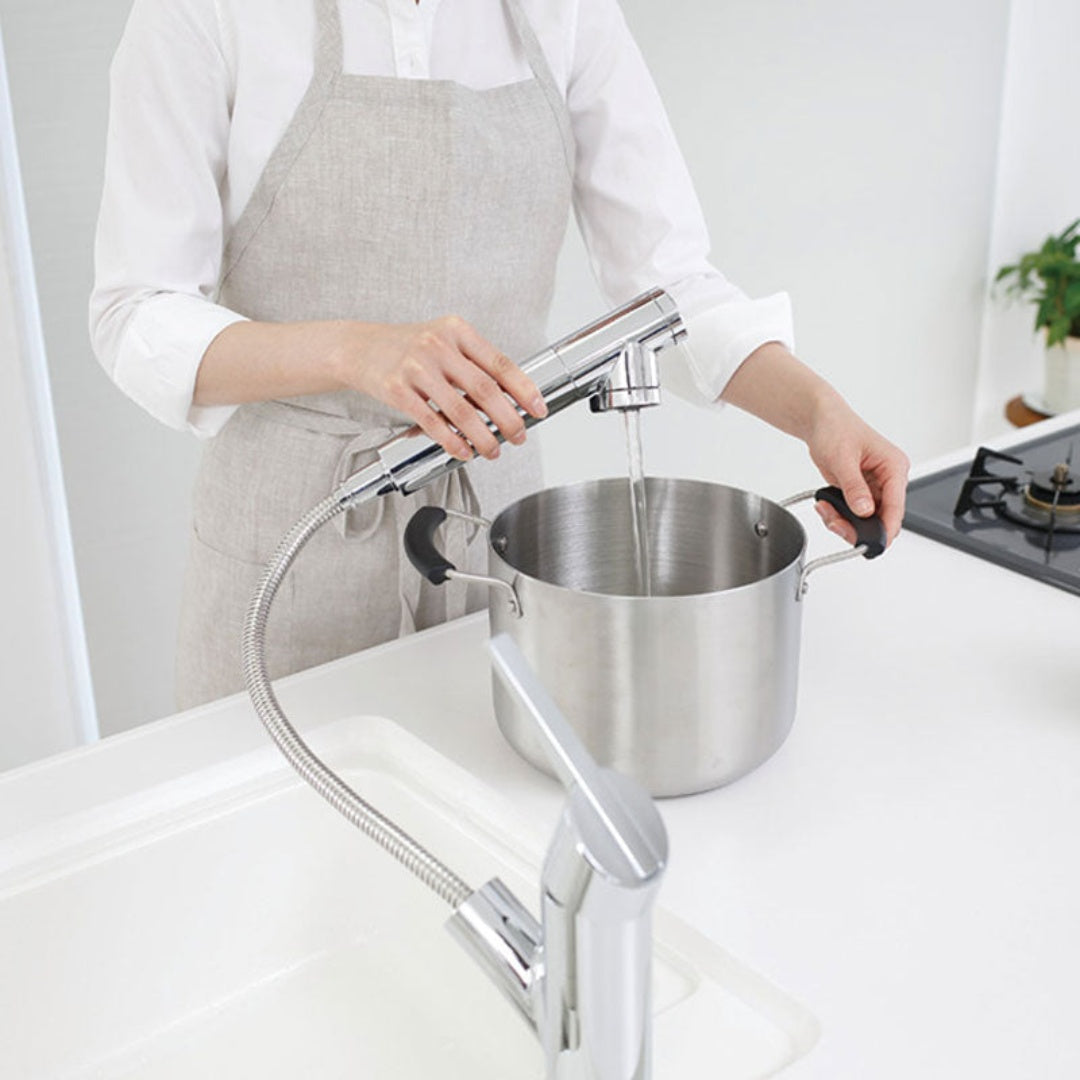 Taqua T-3 Pull Out Filtered Sink Mixer - Chrome - JY181MA