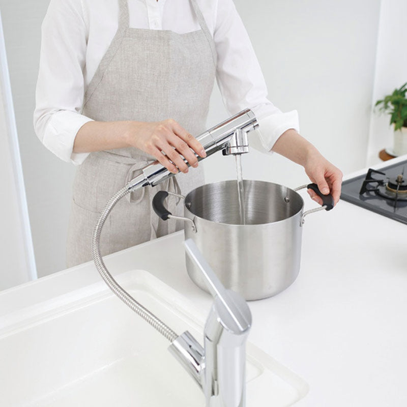 Taqua T-3 Pull Out Filtered Sink Mixer - Chrome